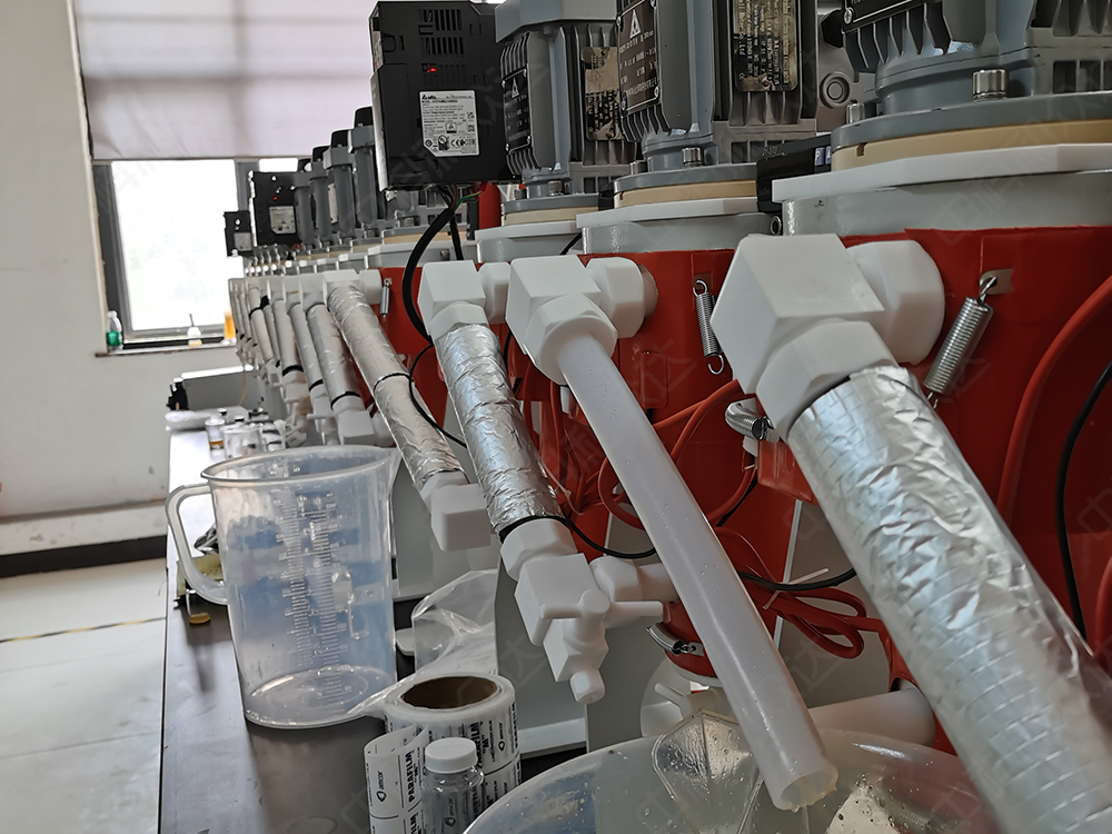 18級保溫夾套逆流萃取分離實驗系統(tǒng)